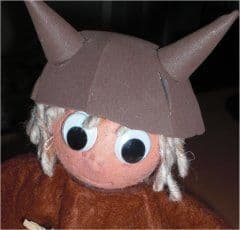 Artikelbild Wikinger-Handpuppen basteln