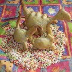 Artikelbild Quarkcreme-Dinosaurier backen